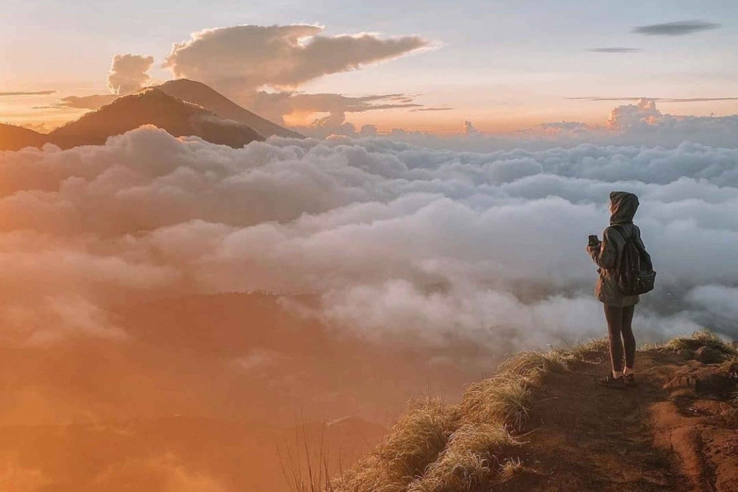 Mount Batur soluppgång och vattenrafting - Privat tur