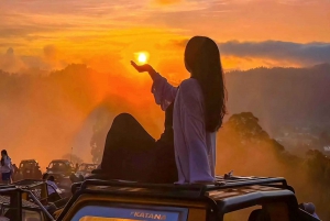 Mount Batur4WD Jeep Sunrise And Natural Hot Spring