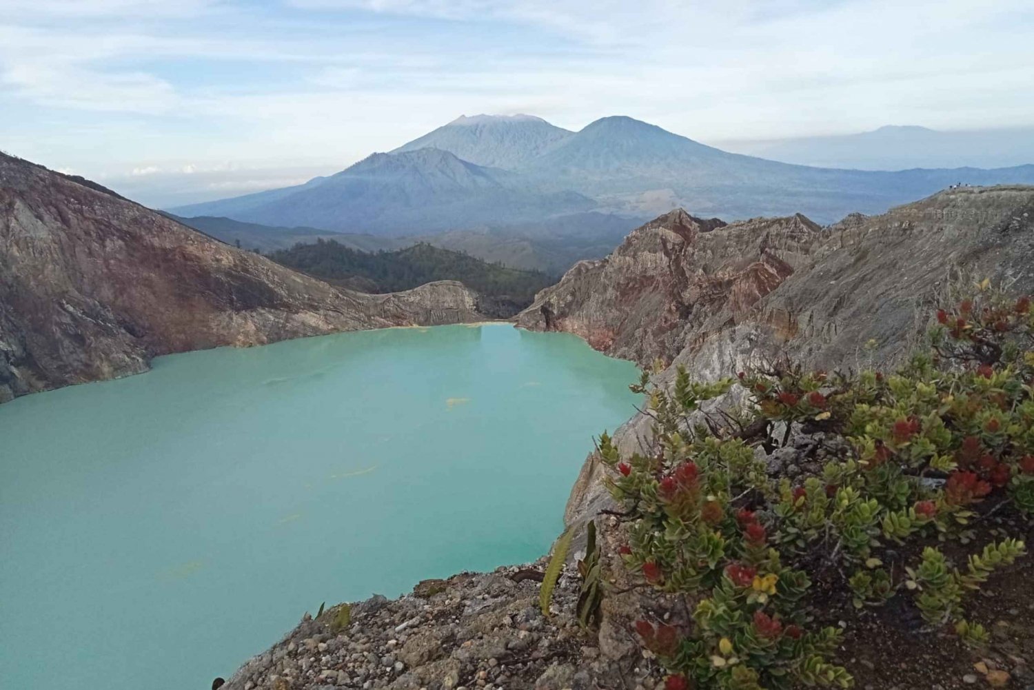 Vulkankratern Mount Ijen - utflykt med övernattning från Bali