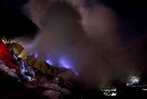 Mount Ijen Volcanic Crater Overnight Trip from Bali
