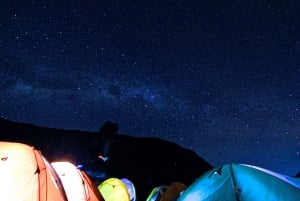 Monte Rinjani: Caminhada de 2 dias/1 noite até Sembalun ou vistas de Senaru
