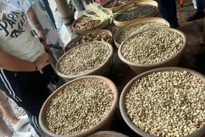 Fiske på Bali med traditionell båt