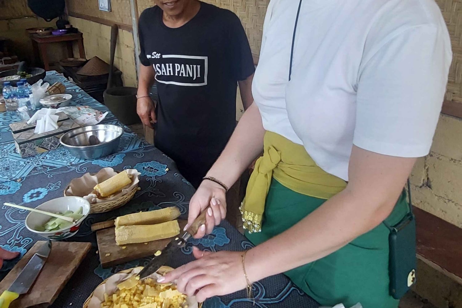 Munduk Balinese kookles lunch/diner bij een lokale familie