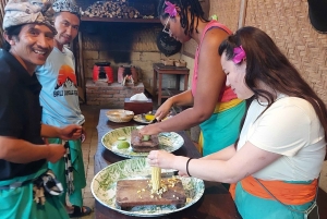 Munduk Balinese kookles lunch/diner bij een lokale familie