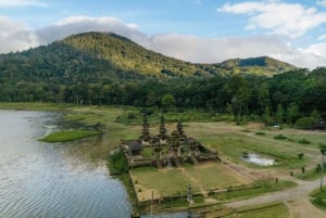 Munduk: Trekking with Twin Lake View, Temple, and Waterfall
