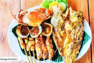 Jimbaran Seafood Meal in Bali New Dewata Cafe