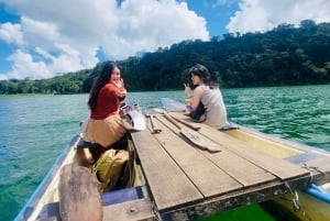 Nort Bali/Munduk:Twin Lakes Jungle Trekking&Canoing