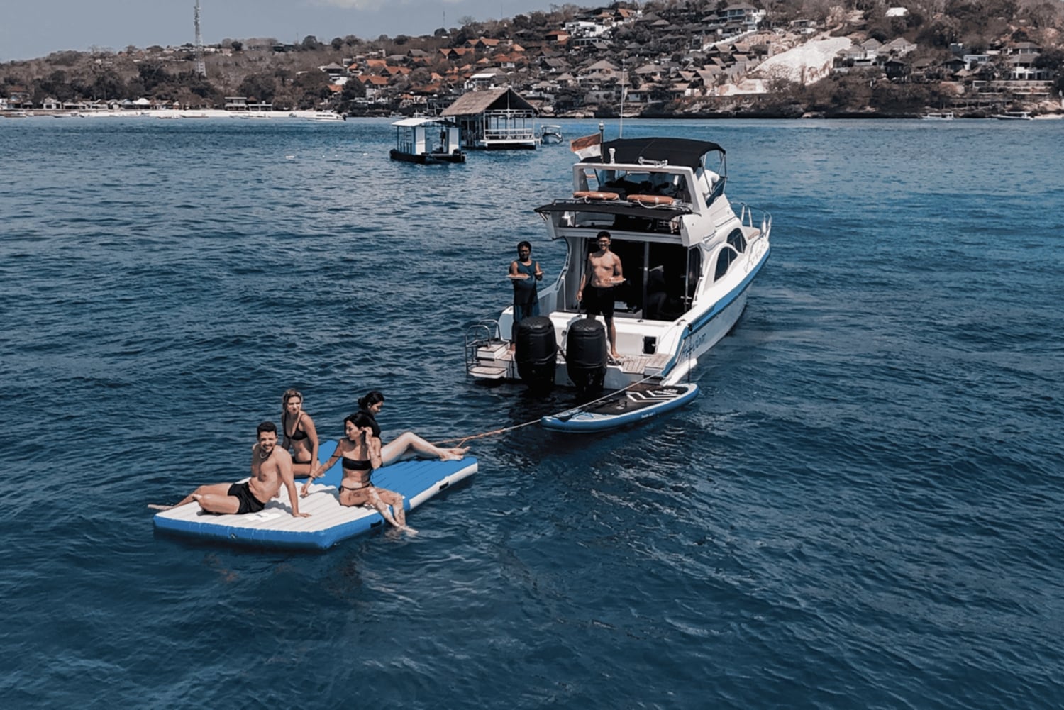 Nusa Dua: Udflugt med luksusyacht og koralfiskeri ved solnedgang