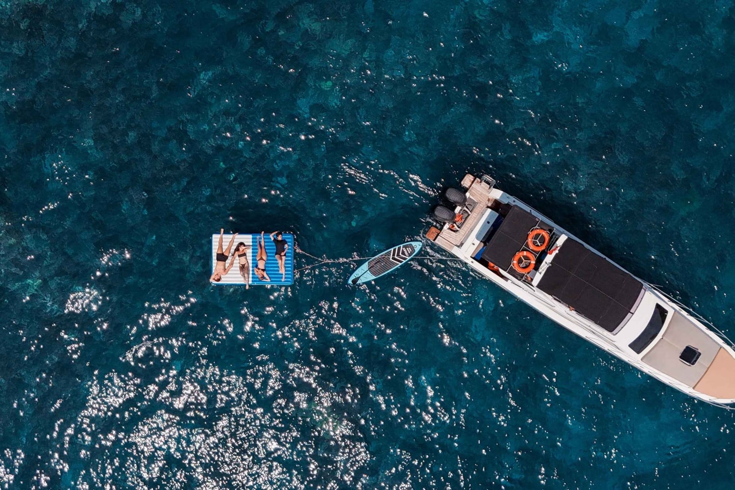 Nusa Dua: Udflugt med luksusyacht og koralfiskeri ved solnedgang