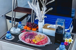 Nusa Dua: Udflugt med luksusyacht og koralfiskeri ved solnedgang