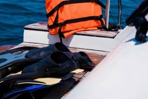 Nusa Dua: Udflugt med luksusyacht og koralfiskeri ved solnedgang