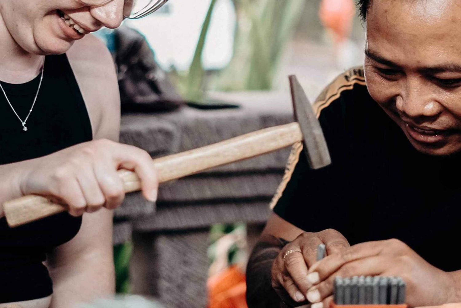 Nusa Penida: Silver Ring Making Class with Local Art