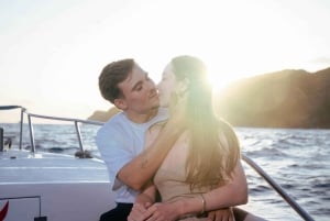 Nusa Penida: Manta i solnedgangen og snorkling i Crystal Bay med middag