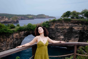 Nusa Penida:West Land Tour & Manta Bay Snorkeling with Lunch