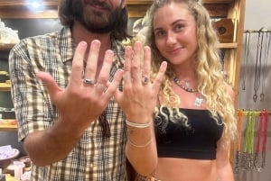 ウブドで銀と真鍮を使ったジュエリー作りに挑戦してみませんか