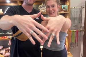 ウブドで銀と真鍮を使ったジュエリー作りに挑戦してみませんか