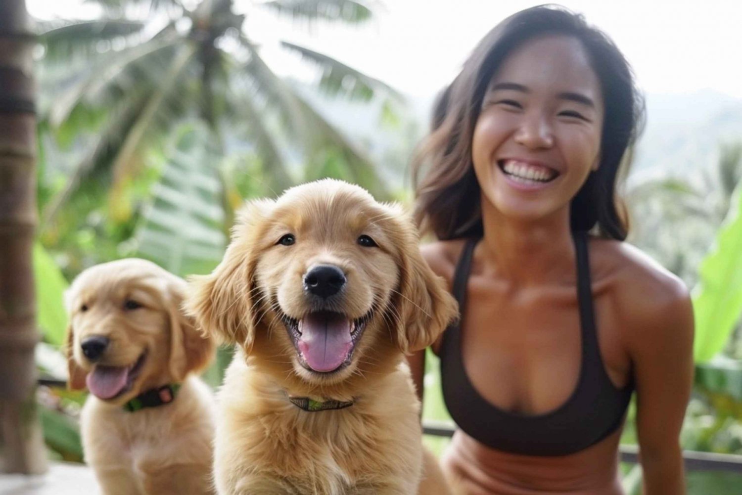 Bali: Aula de ioga para cachorros em Canggu com bebidas refrescantes