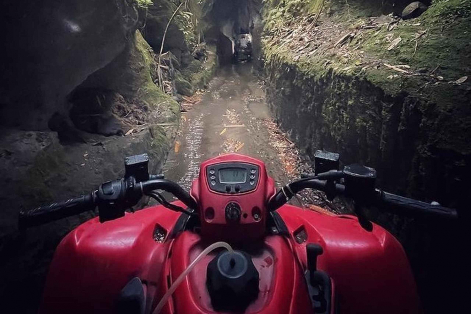 Quad Bike Bali With Tunnel & Waterfall Tour