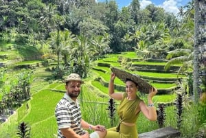 Romantic Bali Nature Escape: Hidden Waterfall & Scenic View