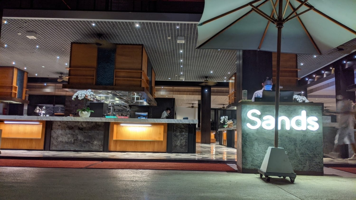 Sands Restaurant at The Anvaya Beach Resort Bali