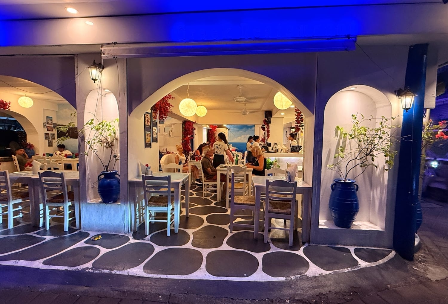 Santorini Greek Restaurant Kuta