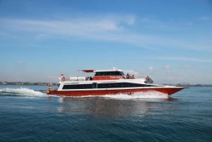 Sanur : Transfert en bateau à grande vitesse vers/depuis Nusa Lembongan