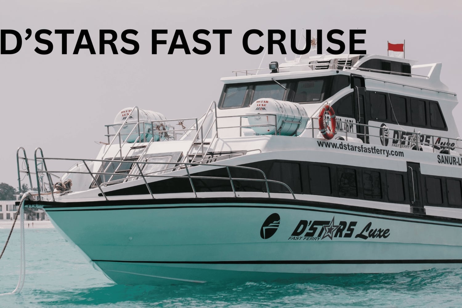 Sanur: Nusa Lembongan Traslado en barco rápido