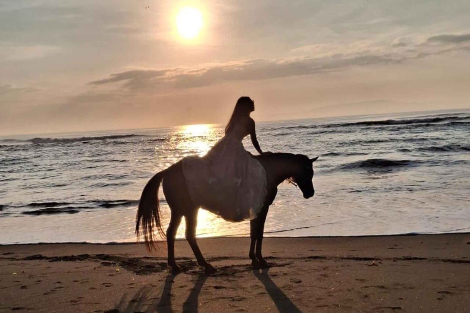 Seminyak: Bali Horse riding Adventure Seminyak Beach