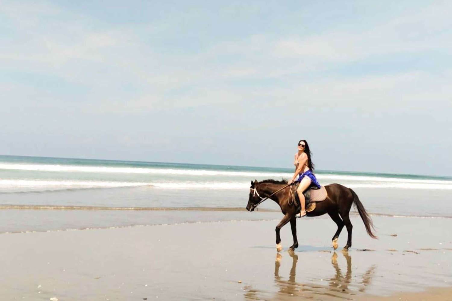 Seminyak: Bali Horse riding Adventure Seminyak Beach