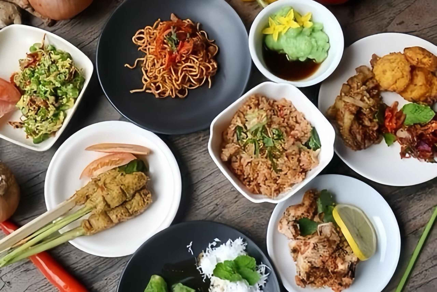 Seminyak : cours de cuisine balinaise et visite du marché (transport offert)