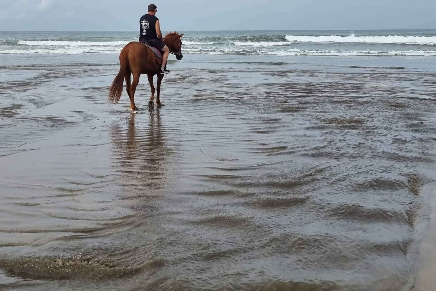 Reiten am Strand von Seminyak