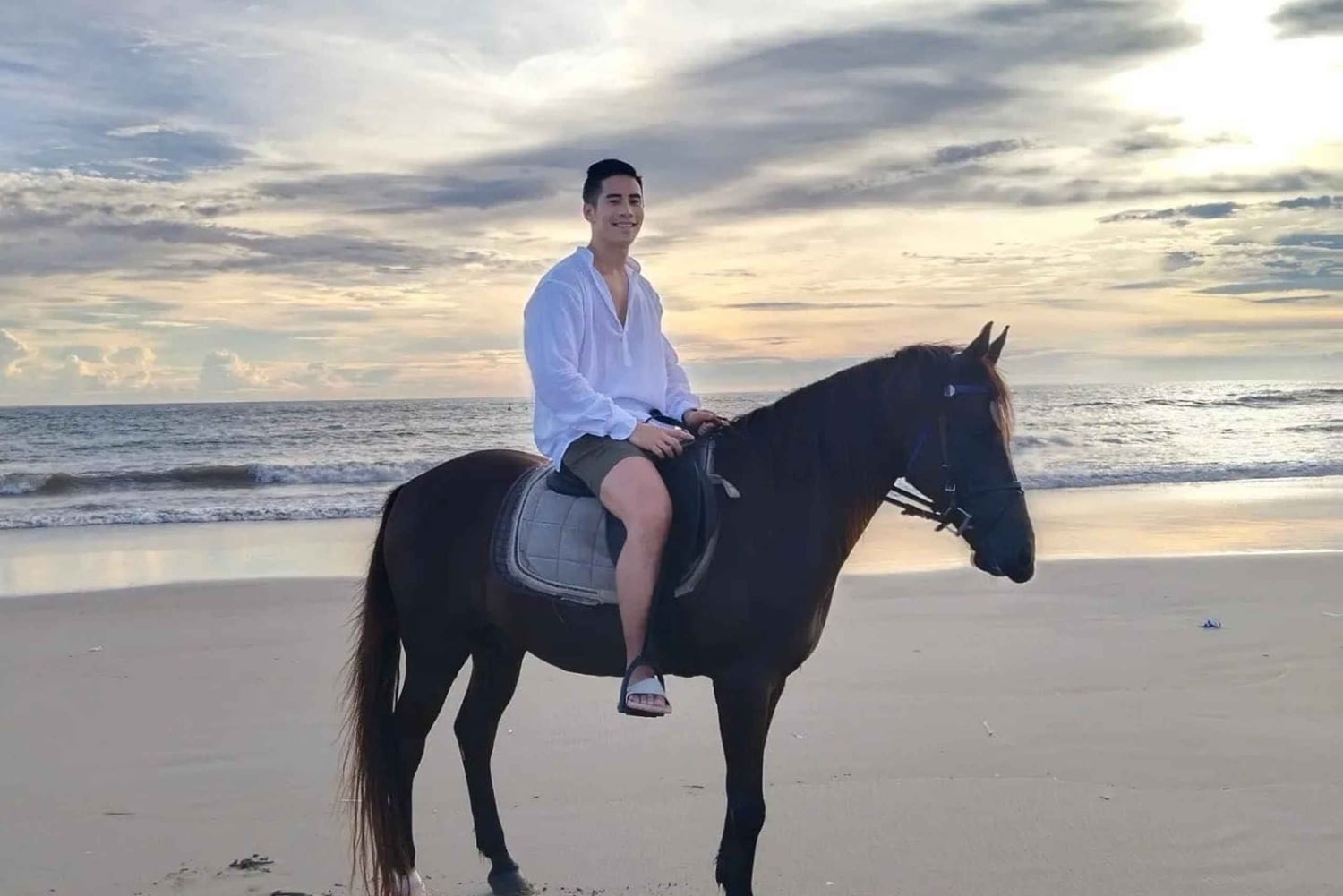 Reiten am Strand von Seminyak