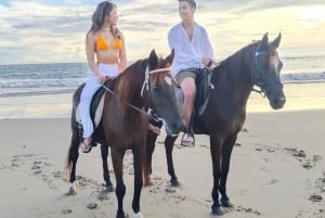 Reiten am Strand von Seminyak