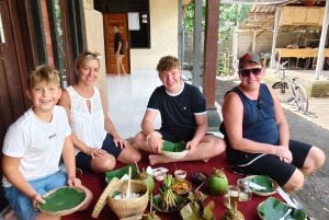 Sidemenin riisipellot ja kävelyretki paikallisessa kylässä