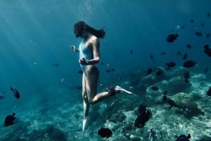 Snorkelen bij Blue Lagoon, Tanjung Jepun en waterval