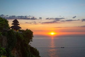 Sud di Bali: Tour di un giorno con tempio e spiagge al tramonto