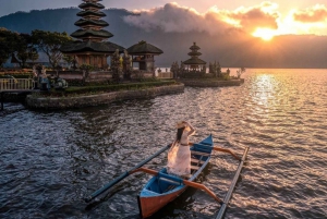 Bali: Dolphin-Watching, Waterfall, & Ulundanu Bratan Tour