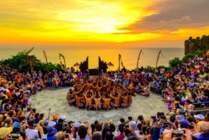 Tanah Lot, Padang-Padang Beach,Melasti Beach & Kecak Dance