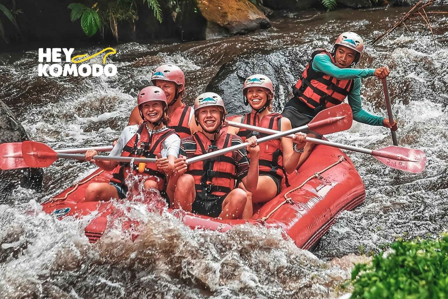 Telaga Waja River: Rafting White Water Experience med lunch