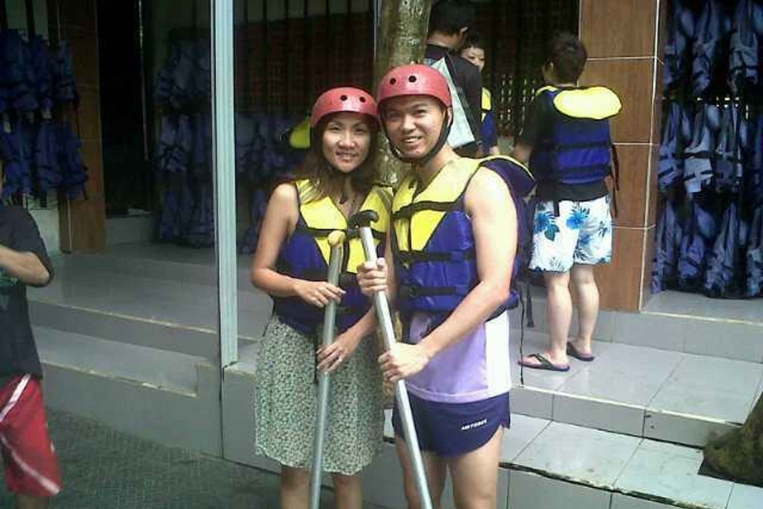 Telaga Waja: Rafting em águas brancas com almoço