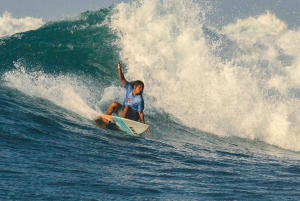 Den bedste surflektion med Curly i Canggu