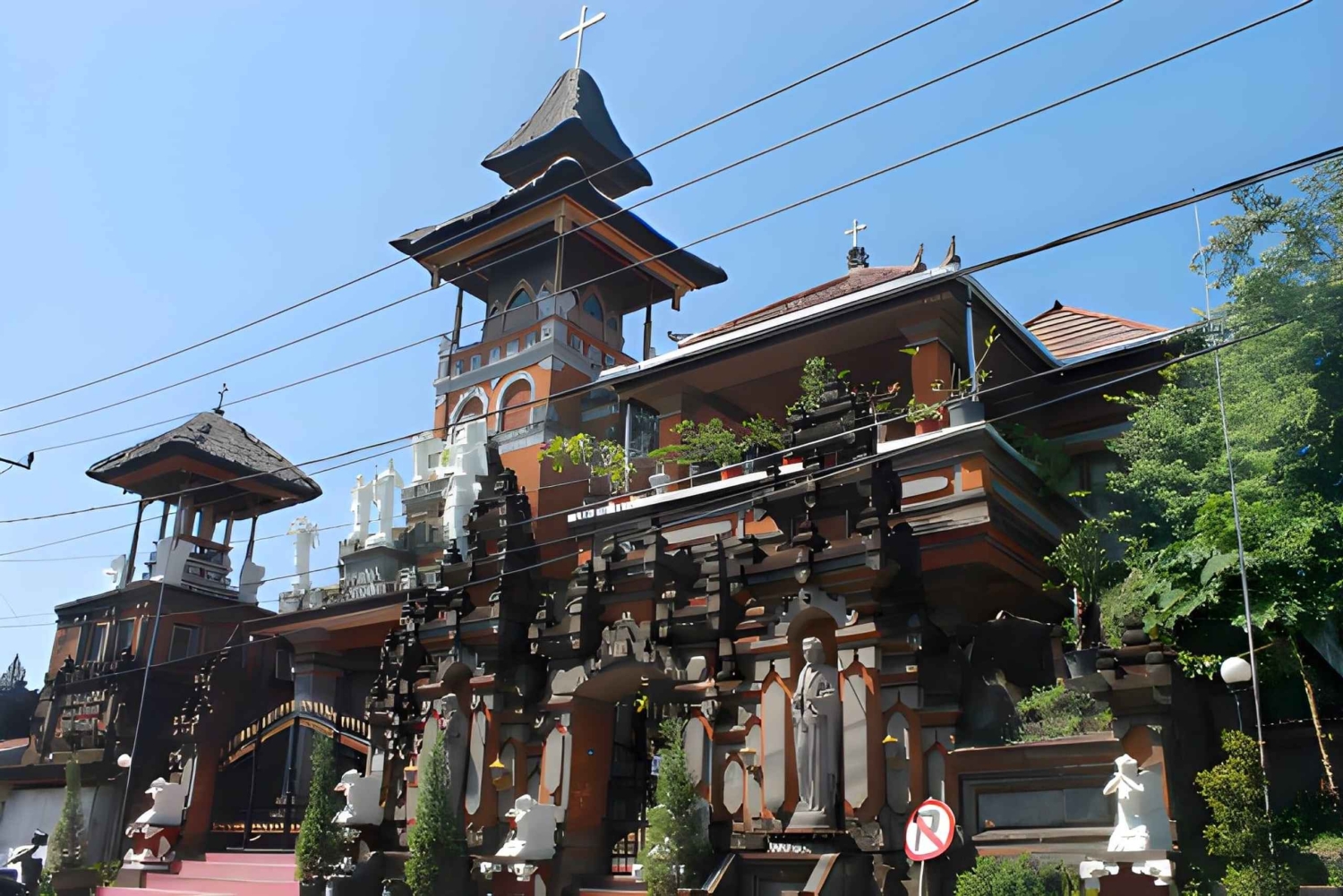 Os santuários católicos mais importantes de Bali