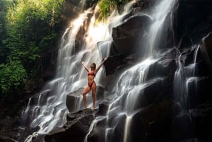 Ubud: Tour fotográfico de 3 cachoeiras em Ubud