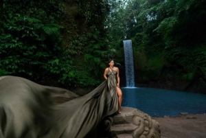 Ubud 3 Waterfall Trilogy: Hidden Light, Symmetry, & Cascade