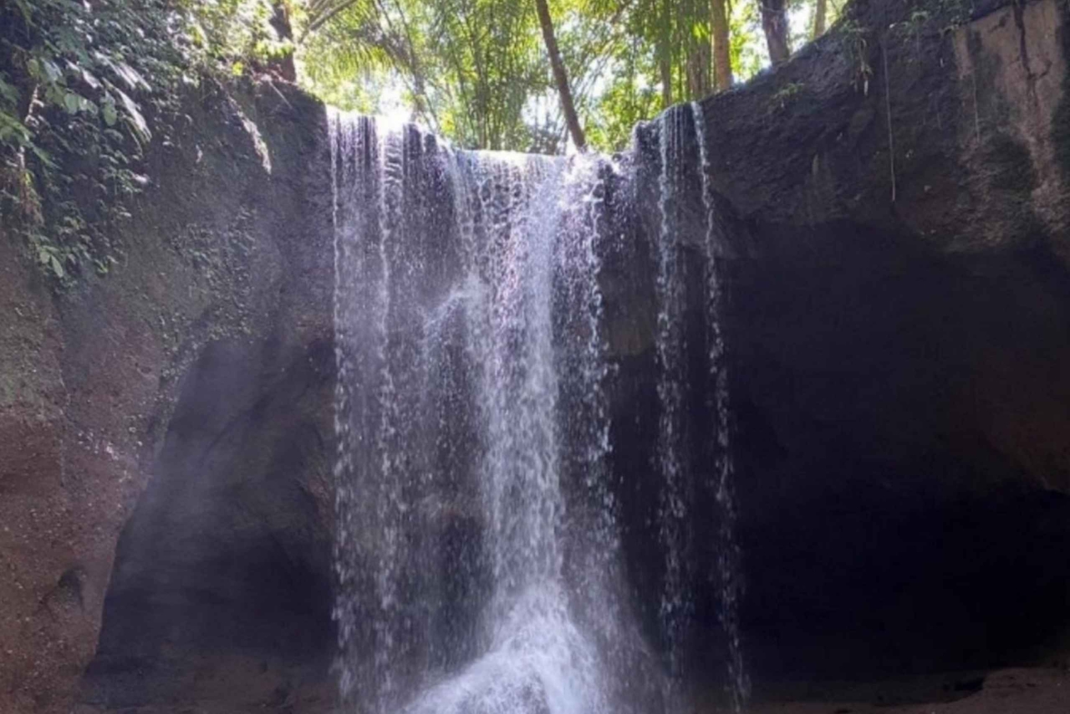Ubud: tour di 1 giorno a 4 cascate e piantagione di tè