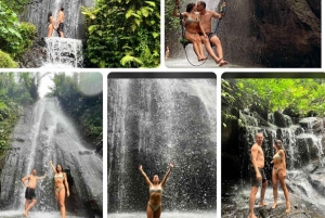 Ubud: tour di 1 giorno a 4 cascate e piantagione di tè