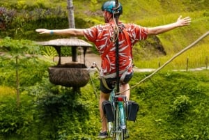 Ubud: Alas Harum Day-Pass, Swing, Sky Bike & Flying Fox