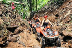 Ubud: Excursión de aventura en quad ATV con todo incluido y almuerzo