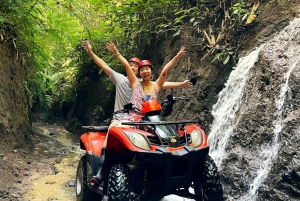 Ubud: Tour avventuroso in quad ATV tutto incluso con pranzo