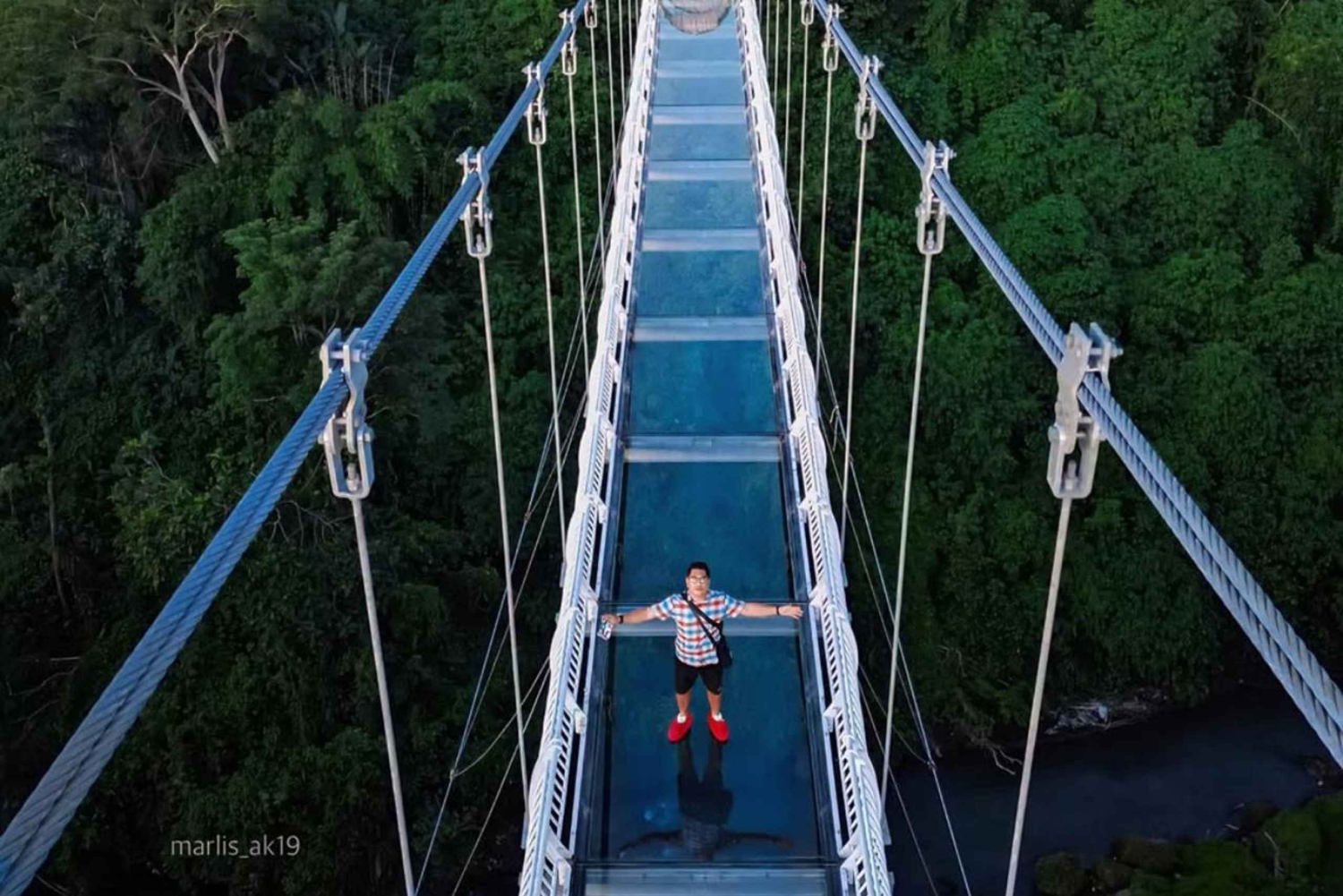 Ubud: Art & Nature Tour with Waterfall and Glass Bridge